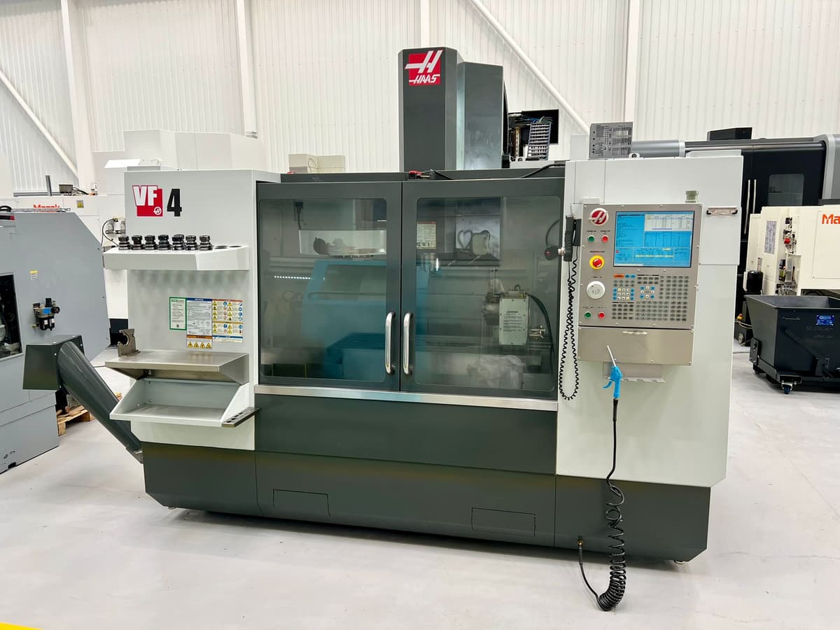 Haas Vertical Milling Centre With 4th Axis (Made in US)