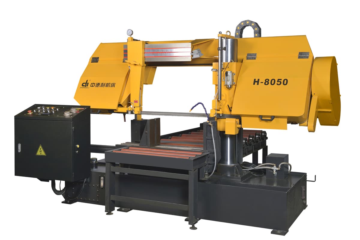 Band Saw Cutting Machine & Spare Compressor